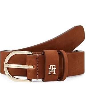 Tommy Hilfiger Cinturón Essential Effortless - Marrón