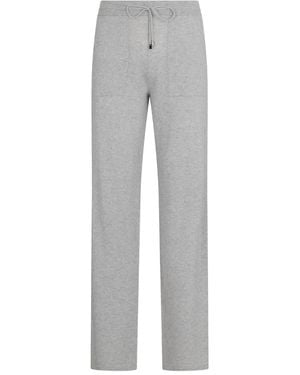 Malo Drawstring Trousers - Grey