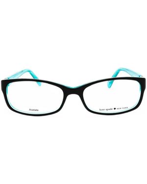Kate Spade Regine Us Rectangle-Frame Glasses - Black
