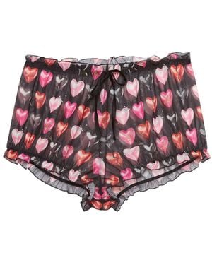 Fleur du Mal メッシュ ボクサーパンツ - レッド
