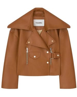 Nanushka Ado Jacket - Brown