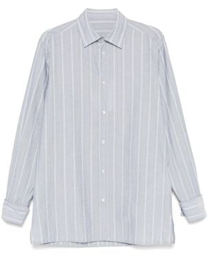 Maison Margiela キャンディストライプ シャツ - ホワイト
