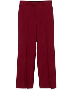 Gucci ウールパンツ - レッド