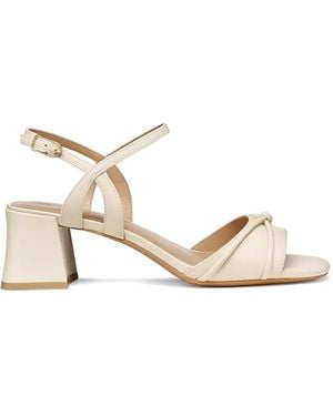 Geox New Eraklia Knotted Strap Sandals - Natural