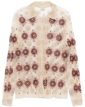 Bode Solarium Shirt - Pink