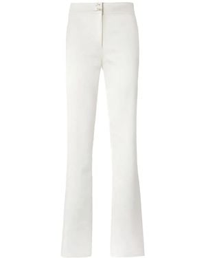 Genny Flared Pants - White