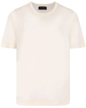 Gran Sasso リネン Tシャツ - ホワイト
