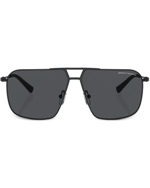 ARMANI EXCHANGE Pilot-Frame Sunglasses - Grey