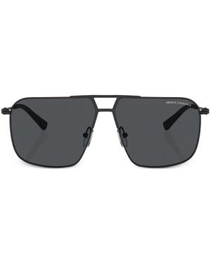 ARMANI EXCHANGE Pilot-Frame Sunglasses - Grey