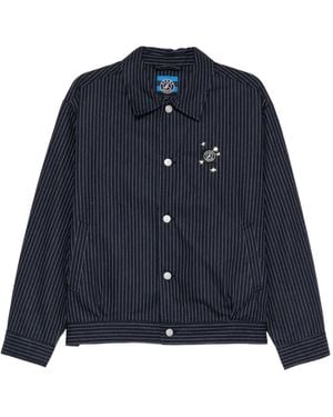 SPORT b. by agnès b. Veste À Patch Logo - Blue
