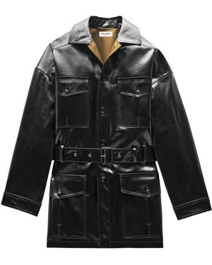 Saint Laurent Saharienne ジャケット - ブラック