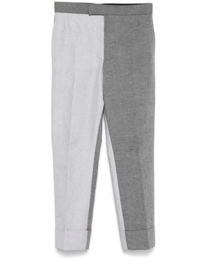 Thom Browne Striped Pants - Gray