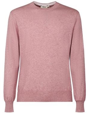 Altea Crew-Neck Sweater - Pink