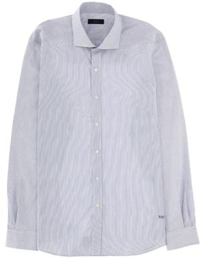 Fay Striped Shirt - White