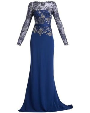 Tadashi Shoji Robe Beacon À Coupe Longue - Blue