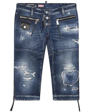 DSquared² Jean À Effet Usé - Blue