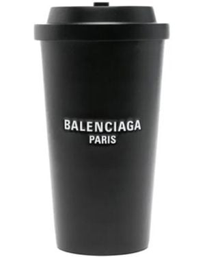 Balenciaga 9Am Coffee Cup Clutch Bag - Black