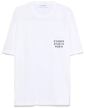 Etudes Studio Relaxed-Pocket T-Shirt - White