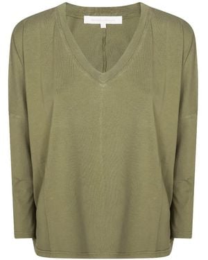 ABSOLUT CASHMERE V-Neck Jumper - Green