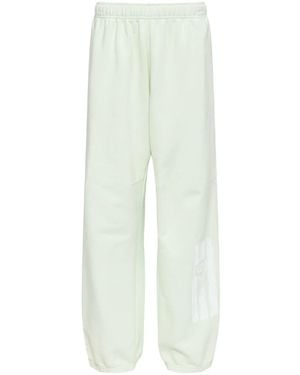 MM6 by Maison Margiela Numbers-Motif Track Trousers - White