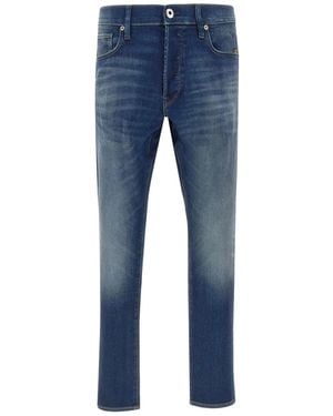 G-Star Logo Patch Jeans - Blue