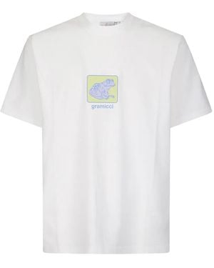 Gramicci Logo print T-shirt - Blanco