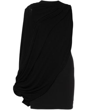 MANURI Lillies Kleid - Schwarz