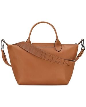 Longchamp Le Pliage Xtra S Zip Tote Bag - Brown