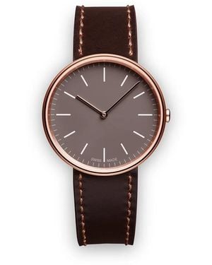 Uniform Wares Reloj M35 con dos manillas - Marrón
