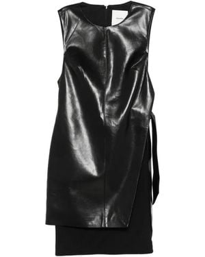 Nanushka Winta Mini Dress - Black