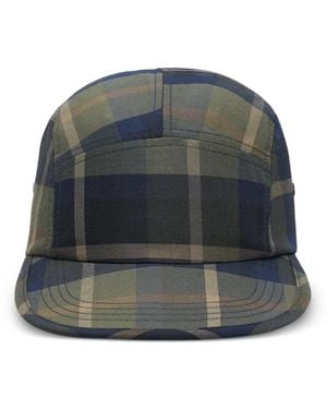 Comme des Garçons Checked Cap - Grey