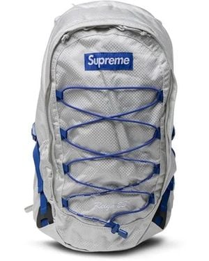Supreme Ss22 Rucksack Mit Logo - Blau