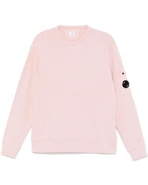 C.P. Company Lens-Detail Sweatshirt - Pink