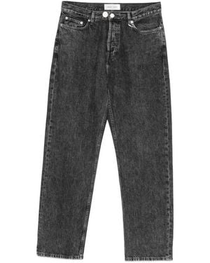 Samsøe & Samsøe Saeddie Straight-Leg Jeans - Gray