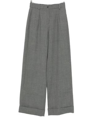 Emporio Armani Pantalon À Effet Métallisé - Gris