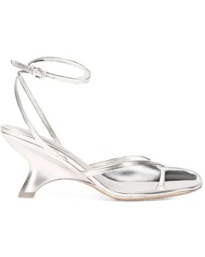 Jonathan Simkhai Kelsey Leather Sandals - White
