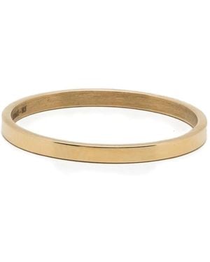 Le Gramme Ring Met Lint - Metallic