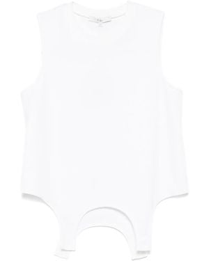 Tibi Flip トップ - ホワイト