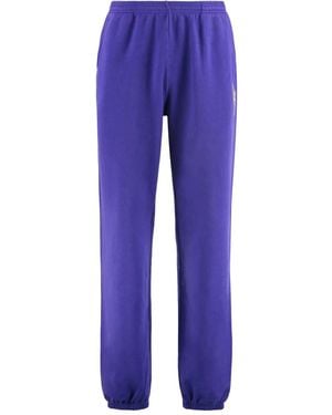 Local Authority La Slash Elasticated Track Pants - Blue