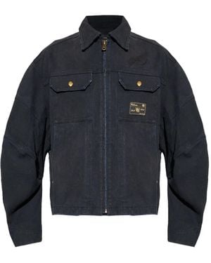 Willy Chavarria Zip-Fastening Jacket - Blue