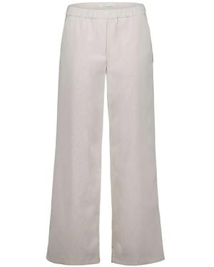 BETTY&CO Elasticated Straight-Leg Trousers - White