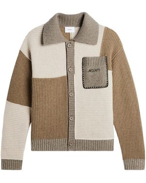 Axel Arigato Franco Patchwork Jumper - Natural
