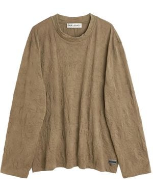 OUR LEGACY◆クリンクル加工 ロングスリーブTシャツ 着やすい♪ メンズ Our Legacy Tシャツ (長袖) | オンラインセールは最大38