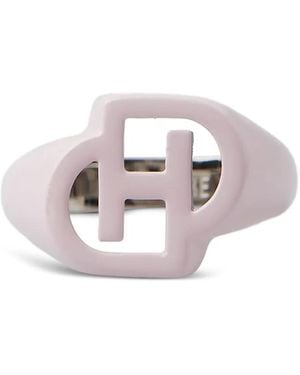 Dheygere Siegelring Mit Logo-Schild - Pink