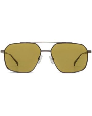McQueen Am0477S Sunglasses - Natural
