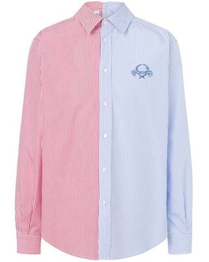 Moschino Panelled Shirt - Pink