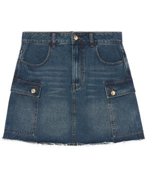 B+ AB Denim Mini-Rok - Blauw