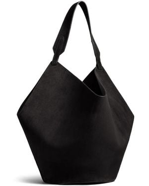 KHAITE Medium Lotus Tote Bag - Black