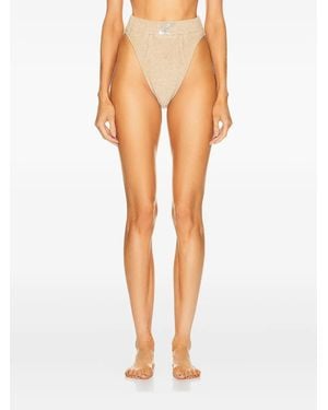 LAQUAN SMITH Slip A Vita Alta - Bianco