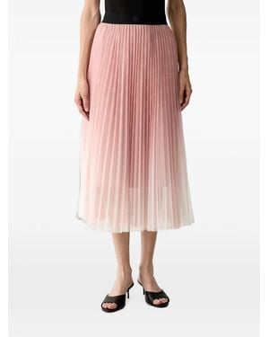 KARL LAGERFELD Pleated Skirt - Pink